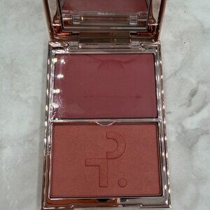 PATRICK TA SHES FLUSHED CREME & POWDER BLUSH **USED ONCE DISCOUNTED*